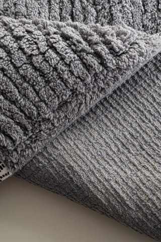 Ecocotton Rita Antrasit 2'li %100 Karde Pamuk Banyo Paspas Seti Antrasit