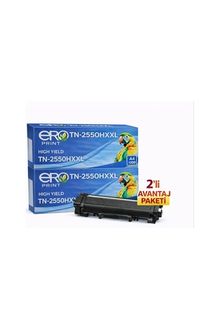 Brother Mfc L2806dw Uyumlu Toner - 9000 Sayfalık - 2'li Paket Brother Mfc L2806dw Uyumlu Toner - 9000 Sayfalık - 2'li Paket