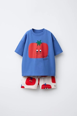 Poala Kids Tomata Vibes Takım Çok Renkli