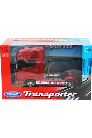 1:32 Scania V8 R730 4 Teker Model Tır Koleksiyon Lisanslı Renkli