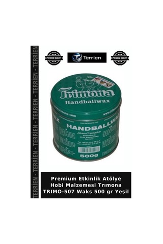 Özel Üretim Hobi Ürünü El İşi Sanat Trımona Trımo-507 Waks 500 Gr Yeşil