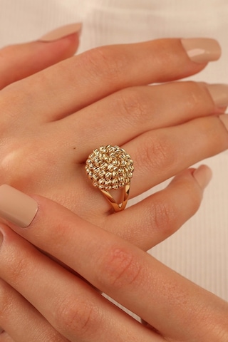 Çgkmücevherat Dorika Altın Yüzük Drkyzk0001 Gold