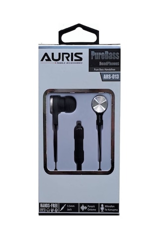 Auris ARS-013 Pure Bass Kulak İçi Kulaklık