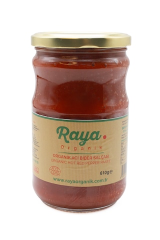 Raya Organik Organik Acı Biber Salçası 2'li Set 610gr 2 610 G