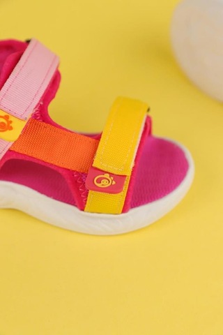 Dudino Coconut Hafif Taban Işıklı Ortopedik Çocuk Sandalet Pembe