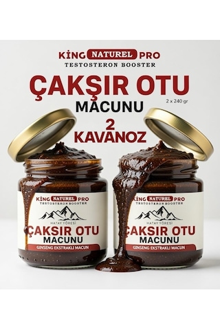 Pro King 2 X 240 Gr Pro Naturel Çakşır Otu Macunu Ballı Polenli