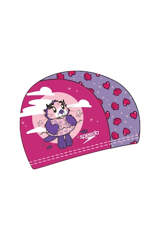Speedo Prınted Poly Cap Iu Pınk/purple Pembe Pembe