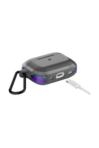 Apple Uyumlu AirPods Pro 2 Raptic Trek Serisi Askı Aparatlı Kulaklık Kılıfı Colorful