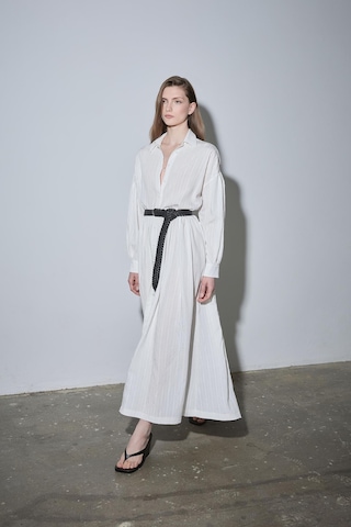 Suud Collection Ekru Anette Gömlek Elbise