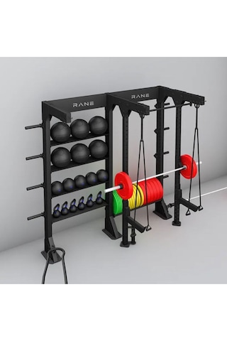Rane Squat Rack Ağırlık Plakası Trx Aparat Kettlebell Sağlık Topu Çok Amaçlı Stand