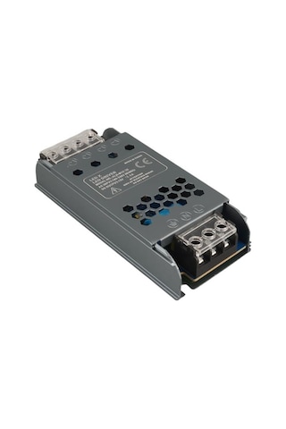 Ledx Aln-m12125 12 Volt 12.5 Amper 57x24x12mm Ultra Slim Metal Kasa Adaptör