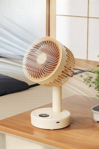 Fressi Jaf17 Taşınabilir Masaüstü Bej Usb Fan