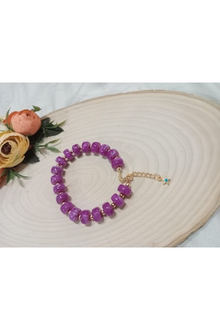 Mor Şık Bileklik Mor