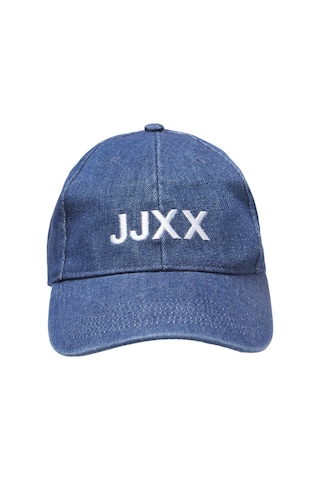 Jack & Jones Kadın Logo Nakışlı Denim Şapka - Basic 12203700 Dark Blue Denim Mavi