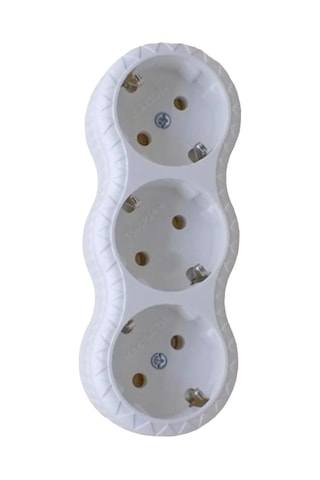 3'lü Fiş Topraklı Golyat Grup Priz Nilüfer