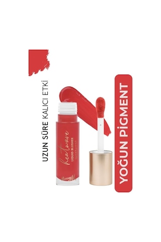 Barry M Heatwave Liquid Blusher Likit Allık Kırmızı
