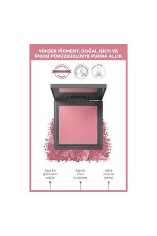 Alix Avien İpeksi Allık - Powder Blush 103 Coral Pink