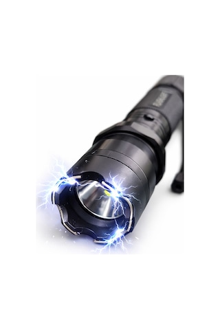 Mf-1101 Şarjlı Led El Feneri Taşınabilir Kompakt Güvenlik Cihazı