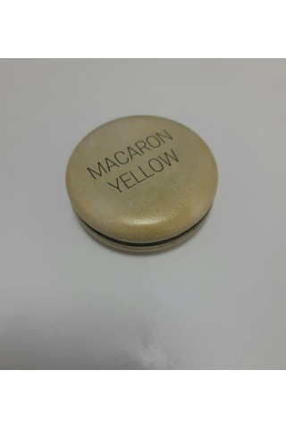 Rival Macaron Yellow Yazılı Makyaj Aynası