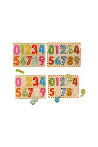 5215 -puzzle Numbers 10 Parça