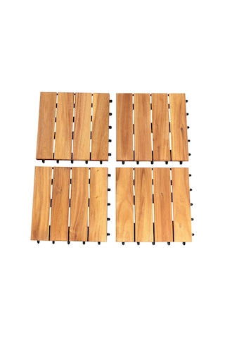 Koçtaş 30x30 Ahşap Yer Karosu - 4 Adet