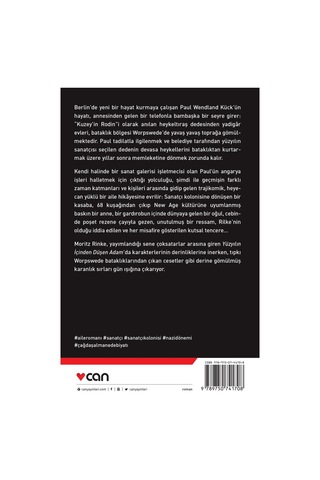 Yüzyılın İçinden Düşen Adam - Moritz Rinke - Can Yayınları