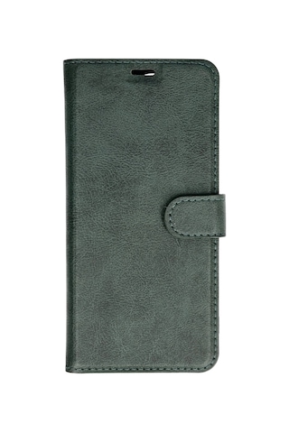 Samsung Galaxy Uyumlu A27 5g Kılıf Deri Deluxe Cüzdanlı Kapaklı Case Yeşil