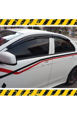 Mitsubishi Lancer Mügen Cam Rüzgarlığı 2008-2015 Arası 4 Lü Set N11.24562