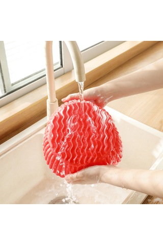 Hfambition Gri 8.5 İnç Silikon Airfryer Tepsisi - Tekrarlı Kullanım Kek Pişirme Aleti - Pratik Ev Aksesuarı Çok Renkli