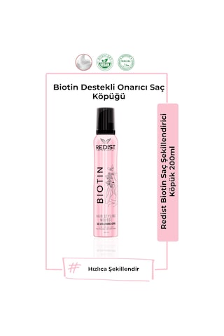 Redist Biotin Saç Şekillendirici Köpük 200 ML