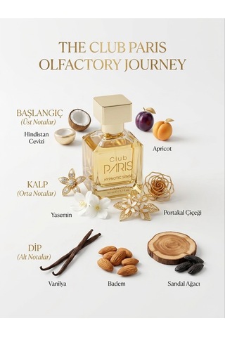 Club Paris Hypnotic Sense - Kadın Parfüm 50 Ml Edp Odunsu - Çiçeksi