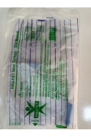 Has-Pet Düz Musluklu İdrar Torbası 30 x 2 L