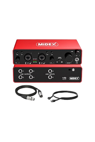 Midex Performans Paket - 2 Stüdyo Ekipmanları Kayıt Seti
