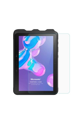 Samsung Galaxy Tab Active Pro T547 Uyumlu Tempered Glass Cam Ekran Koruyucu