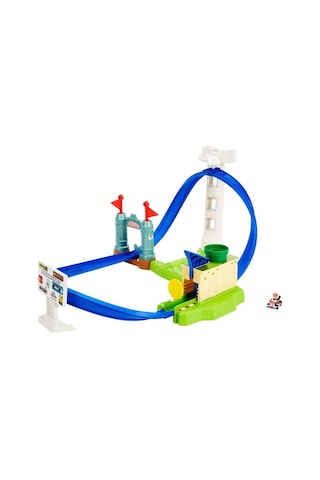 Nessiworld Hgk59 Hw Mario Kart Keskin Dönüşler Pist Seti /hot Wheels Çok Renkli