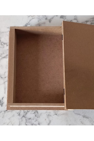 Adn Kitap Kutu Ahşap Mdf Ham Ankara Siteler Ürünü Kutuda Sevk El Yapım 1448bng90202hobi