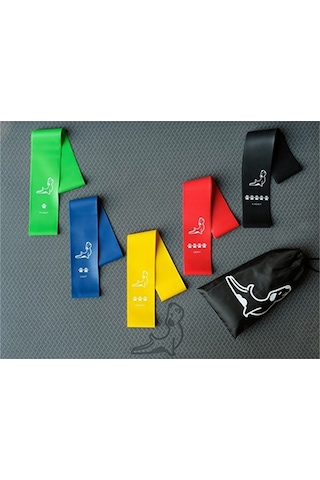 Seviyeli Direnç Bandı Seti Çok Renkli