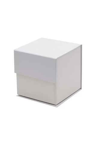 Hediye Kutusu Boş Mıknatıslı Kapak Beyaz 11X11X11Cm Home In Joy Beyaz