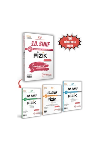 10. Sınıf Fizik Kademeli İlerleme Fasikül Seti Meb Müfredatına Uygun-ösym Ayarında