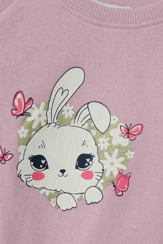 Name It Nmfvenus Ls Nreg Sweat Un Pembe Kız Çocuk Sweatshirt 000000000102263479 Pembe