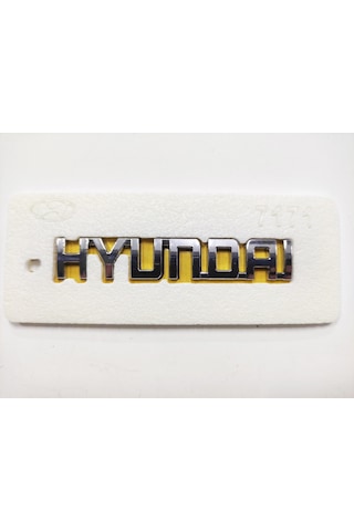 Hyundai Arma Bagaj Yazısı Yapıştırma 10cmx1.5cm 7171