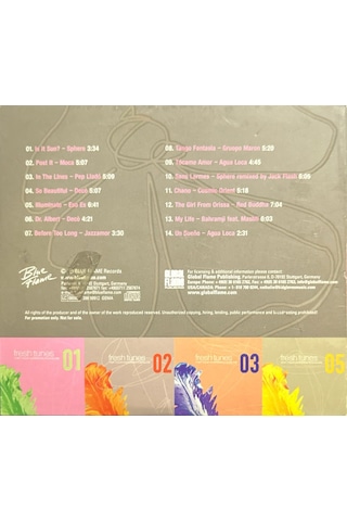 Müzik Cd'sidir Plak Değildir Cd Fresh Tunes For Your Working Pl