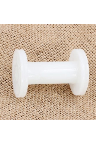 Dolıty Okçuluk Bowstring Servis Makarası Plastik Şaft Sicim Beyaz