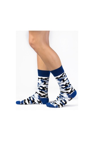 Ozzy Socks Camou Desenli Çorap Mavi