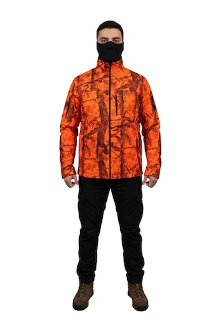 Mysia Outdoor Turuncu Orman Desen Taktik Polar Mont Avcı Mont 7 Cep Çok Renkli
