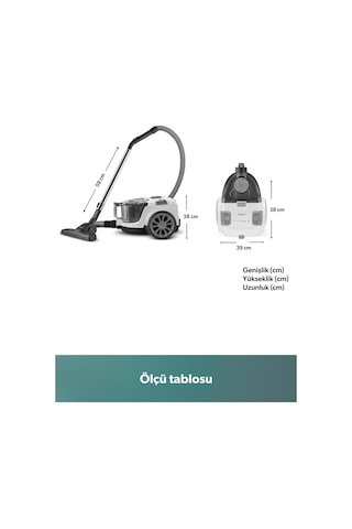 Homend Dustroyer 1255H Yatay Süpürge