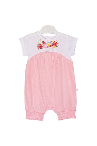 Caramell Bebek Tulumu - Tk7059 Rabbit - Beyaz
