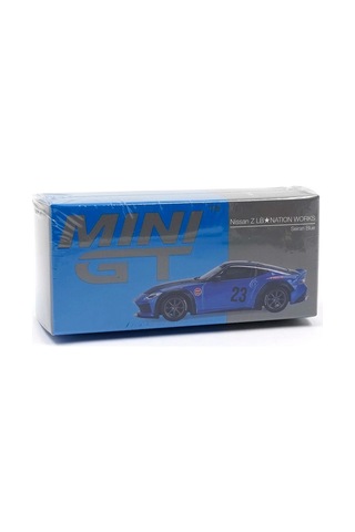 Mini Gt 1/64 Nissan Z Lb Nation Works Serian Blue