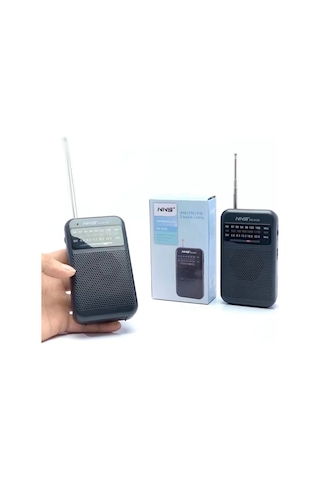 NNS NS-8138 Fm Am SW 3 Bandlı El Tipi Taşınabilir Cep Radyosu