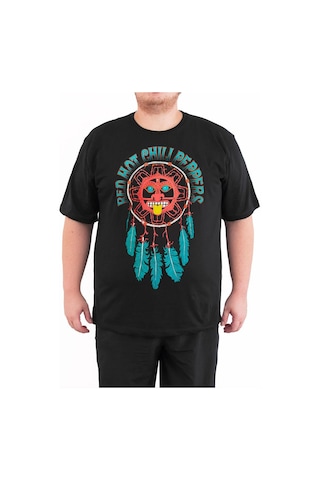 Bant Giyim - Red Hot Chili Peppers 4xl Büyük Beden Erkek Tişört Siyah